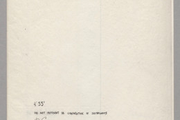 John Cage. 4′33″ (In Proportional Notation). 1952/53. Ink on paper, each page: 11 × 8 1/2″ (27.9 × 21.6 cm). The Museum of Modern Art, New York. Acquired through the generosity of Henry Kravis in honor of Marie-Josée Kravis, 2012. © 2013 John Cage Trust