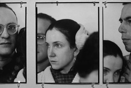 JoAnn Verburg. With Michael and John in Minnesota. 1982. Three gelatin silver prints, each 14 × 11″ (35.6 × 27.9 cm). The Museum of Modern Art. Purchase