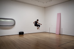 Ashley Chen in 20 Dancers for the XX Century at The Museum of Modern Art, 2013. Part of Musée de la danse: Three Collective Gestures (October 18–November 3, 2013). Photograph © 2013 The Museum of Modern Art, New York. Photo: Julieta Cervantes