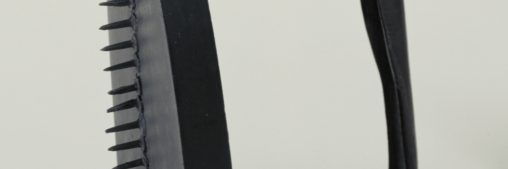 Man Ray. Gift. 1958; replica of 1921 original. Painted flatiron with row of thirteen tacks, heads glued to the irons bottom, 6 1/8 × 3 5/8 × 4 1/2″ (15.3 × 9 × 11.4 cm). James Thrall Soby Fund. © 2016 Man Ray Trust / Artists Rights Society (ARS), New York / ADAGP, Paris