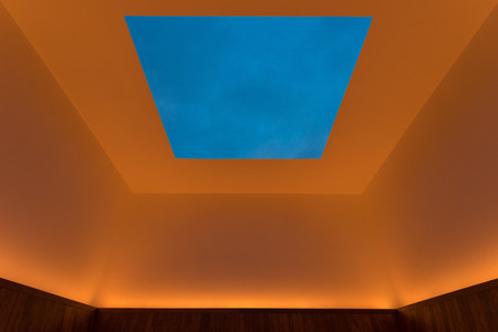 James Turrell. Meeting. 1980–86/2016. Light and space. The Museum of Modern Art, New York. Gift of Mark and Lauren Booth in honor of the 40th anniversary of MoMA PS1. Photo: Pablo Enriquez