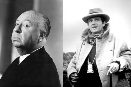 From left: Alfred Hitchcock. Courtesy of Universal Pictures/Photofest; Francois Truffaut. Courtesy of Photofest