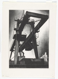 Louis Lozowick (American, born Ukraine. 1892–1973)
Crane
1928
Lithograph
composition: 12 5/16 x 8 7/16" (31.3 x 21.4 cm); sheet: 15 3/4 x 11
7/16" (40 x 29.1 cm)
Gift of Abby Aldrich Rockefeller