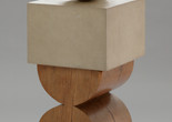 Constantin Brancusi. Young Bird. 1928. Bronze, 16 x 8 1/4 x 12&#34; (40.5 x 21 x 30.4 cm), on a two-part pedestal of limestone, 9 1/4&#34; (23.5 cm) high, and oak, 23 3/4&#34; (60.3 cm) high (carved by the artist), 16 × 8 1/4 × 12&#34; (40.6 × 21 × 30.5 cm); Other (stone): 9 1/4&#34; (23.5 cm); Pedestal (overall): 36 × 13 1/2 × 14&#34; (91.4 × 34.3 × 35.6 cm). Gift of Mr. and Mrs. William A. M. Burden. © Succession Brancusi - All rights reserved (ARS) 2018