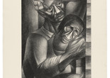 Charles White (American, 1918-1979). Black Sorrow (Dolor Negro). 1946. Lithograph. 24 5/16 × 19 11/16&#34; (61.8 × 50 cm). Philadelphia Museum of Art: Purchased with the James D. Crawford and Judith N. Dean Fund, 2003. © The Charles White Archives