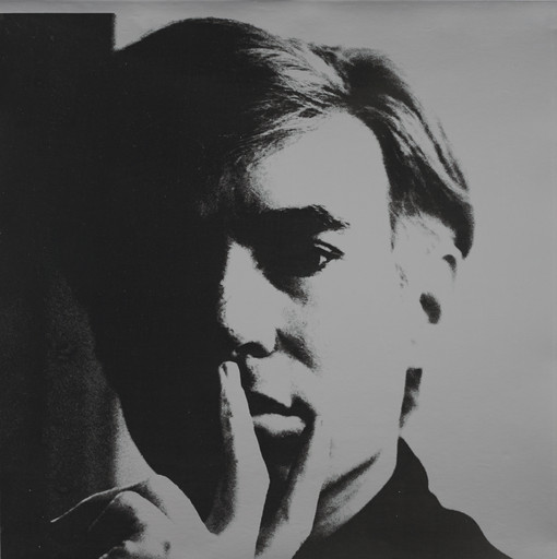 Andy Warhol. Self-Portrait. 1966. Screenprint, composition: 22 1/16 x 20 13/16&#34; (56 x 52.8cm); sheet: 23 1/16 x 22 15/16&#34; (58.6 x 58.3cm). © 2017 Andy Warhol Foundation for the Visual Arts / Artists Rights Society (ARS), New York.
