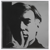 Andy Warhol. Self-Portrait. 1966. Screenprint, composition: 22 1/16 x 20 13/16&#34; (56 x 52.8cm); sheet: 23 1/16 x 22 15/16&#34; (58.6 x 58.3cm). © 2017 Andy Warhol Foundation for the Visual Arts / Artists Rights Society (ARS), New York.