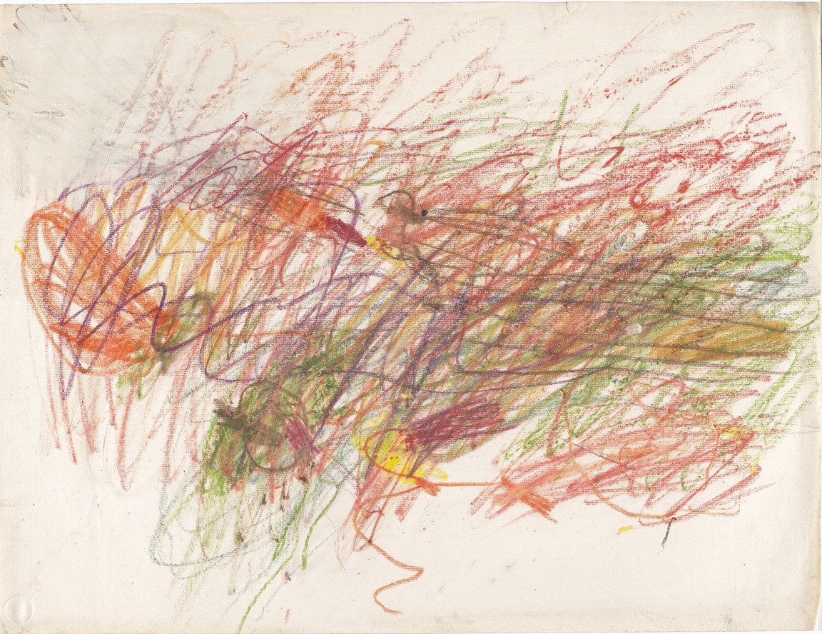 Cy Twombly. Untitled. 1954