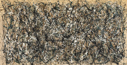 Jackson Pollock. One: Number 31, 1950. 1950. Oil and enamel paint on canvas, 8&#39; 10&#34; × 17&#39; 5 5/8&#34; (269.5 × 530.8 cm). Sidney and Harriet Janis Collection Fund (by exchange). Conservation was made possible by the Bank of America Art Conservation Project. © 2019 Pollock-Krasner Foundation/Artists Rights Society (ARS), New York