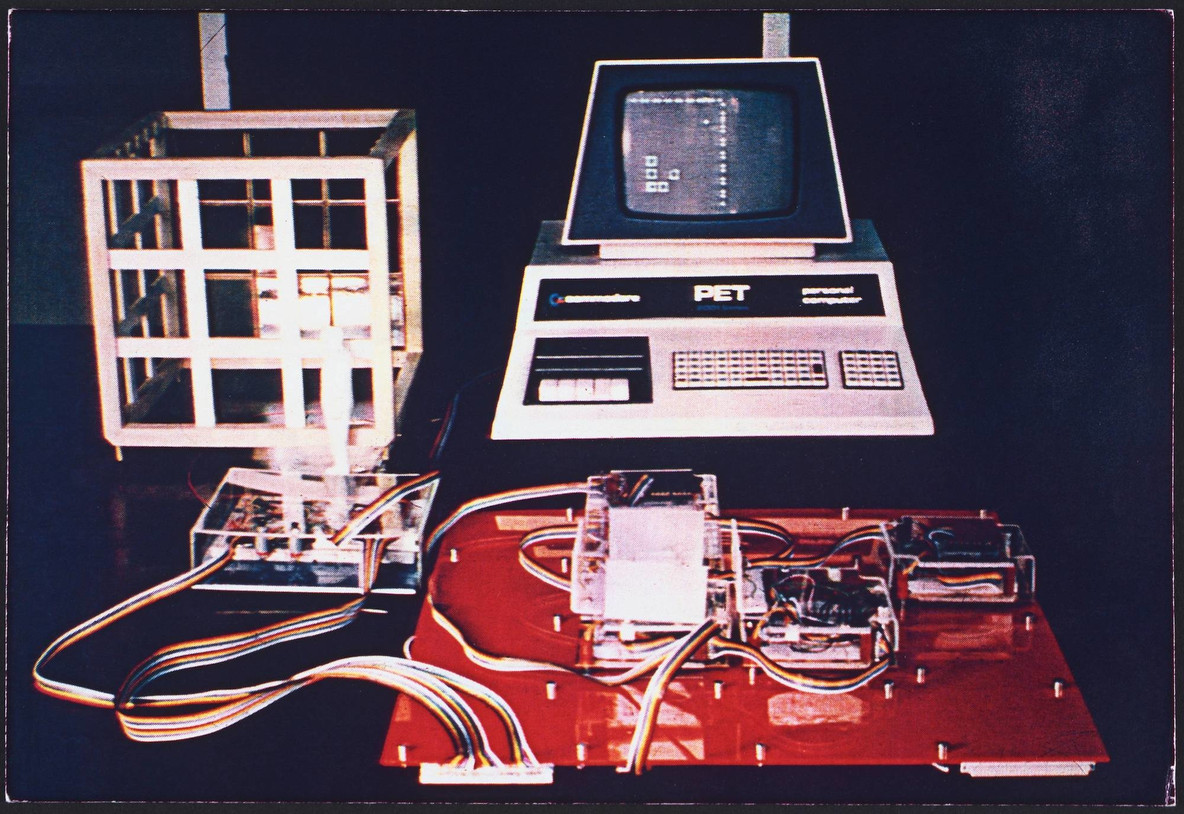 Cedric Price. Generator Project, White Oak, Florida (Five Enclosures, Model and Baseboard). 1978–80