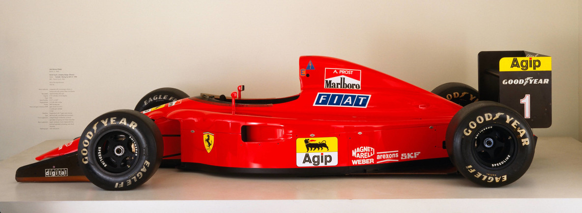 John Barnard, Ferrari S.p.A., Maranello, Italy. Formula 1 Racing Car (641/2). 1990