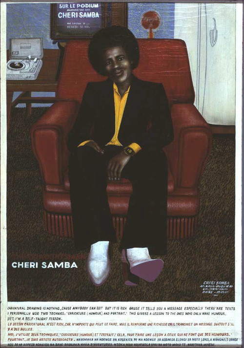 Chéri Samba. The Draughtsman, Chéri Samba. 1981