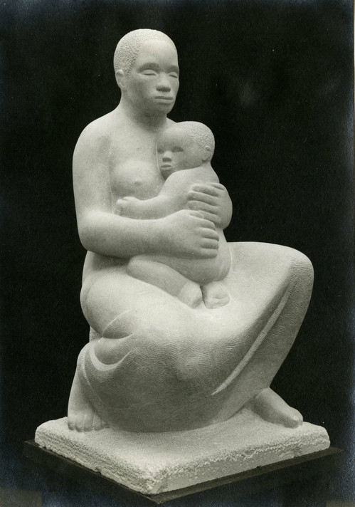 Elizabeth Catlett. Mother and Child (lost sculpture). 1941