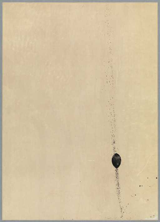 Saburo Murakami. Work Painted by Throwing a Ball (Tōkyū kaiga). 1954
