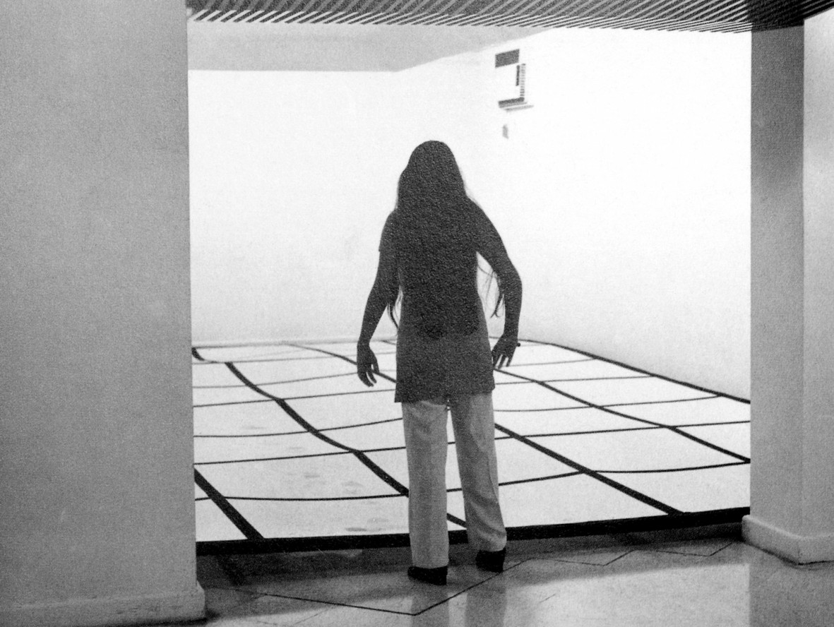 Installation view of Impenetrable at the Ateneo de Caracas, 1972