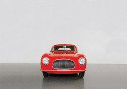 Pininfarina (Battista &#34;Pinin&#34; Farina). Cisitalia 202 GT Car. 1946. Aluminum body, 49 × 57 5/8 × 158&#34; (124.5 × 146.4 × 401.3 cm). Manufacturer: S.p.A. Carrozzeria Pininfarina, Torino, Italy. Gift of the manufacturer