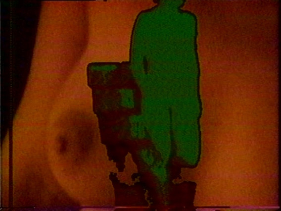 Fig 12: Shigeko Kubota. Still from Duchampiana: Nude Descending a Staircase. 1976