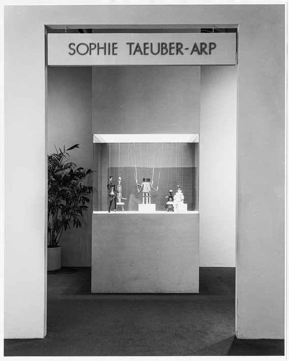 Fig. 3: Installation view of Sophie Taeuber-Arp, The Museum of Modern Art, New York, September 17–December 13, 1981.