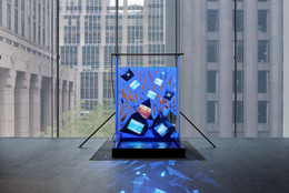 Installation view of the exhibition “Shigeko Kubota: Liquid Reality,” August 21, 2021 - January 2, 2022. The Museum of Modern Art, New York. Digital Image © 2022 The Museum of Modern Art, New York. Photo by Denis Doorly