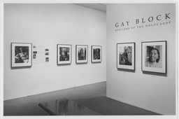 Gay Block: Rescuers of the Holocaust. Jan 16–Apr 14, 1992. 3 other works identified
